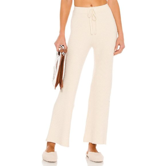 Lovers + Friends Pants - Lovers + Friends Inca Knit Pant in Ivory X-Small New AS-IS